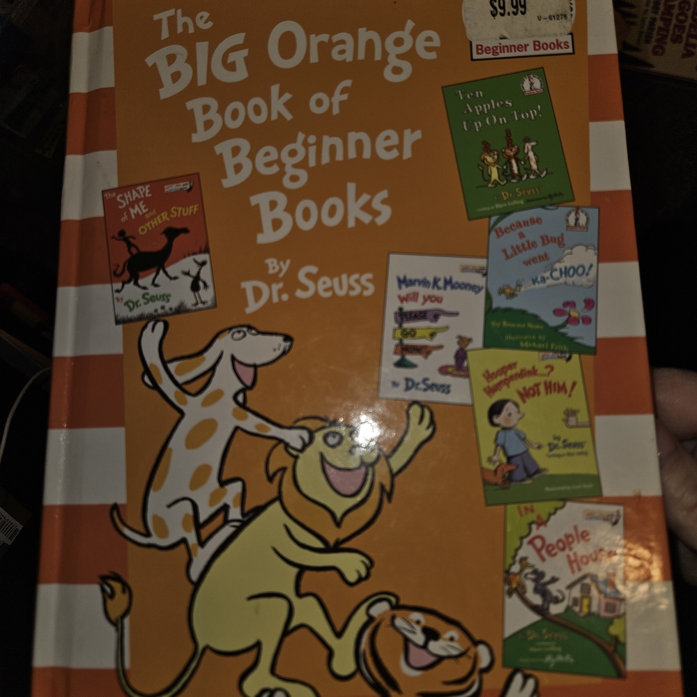 Dr. Seuss Big Orange Beginner Books Collection. Buy 1 Book, Get 1 Free